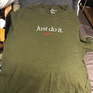 Nike just do it shirt